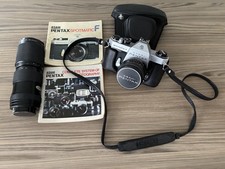 Asahi Pentax Spotmatic F Camera With Takumar 1:1.8/55 Lens Plus 85-210mm Lens
