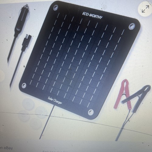 Eco worthy 10w 12v solar - 10w,
