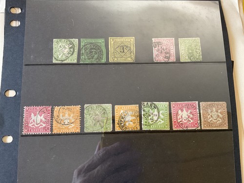 German states stamp - german,