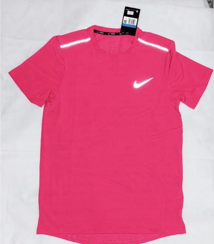 Nike miler men - pink, t-shirt