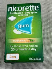 Nicorette Fruit Fusion Gum 2mg