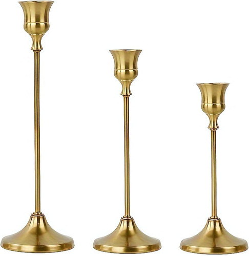 Gold candle holder pcs - gold, holder,
