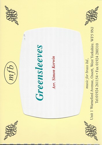Greensleeves for brass - for, band