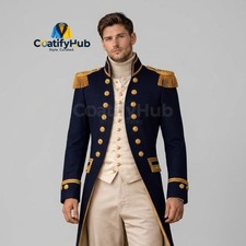 Regency Navy Blue Tailcoat –