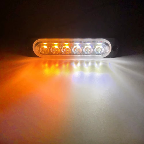 Led car police - 6, warning