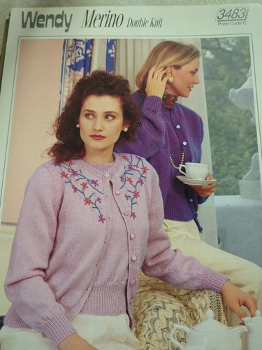Knitting pattern ladies - pattern, twin