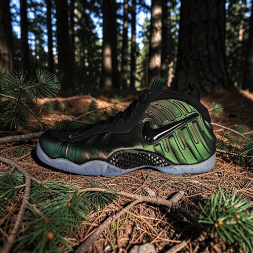 Nike air foamposite pro - pro, pine