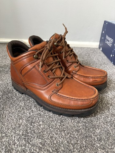 Rockport xcs brown tan leather - xcs,