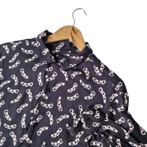Allsaints mens shirt bonds - mens, m