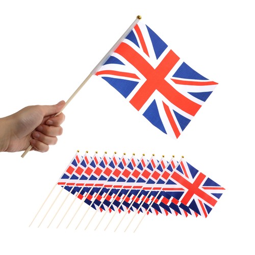 Union jack flags hand - jack,