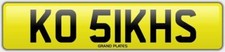 SIKH KO SIKHS NUMBER PLATE UK CAR REGISTRATION KO51 KHS AMG BMW KNOCK OUT BOXER