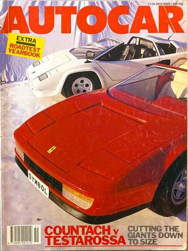 Autocar magazine dec 86 - autocar, 17/24-dec-86