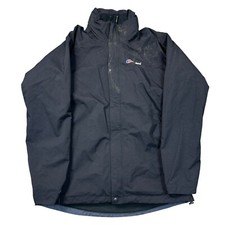 Berghaus AQ2 Jacket 3 in 1 Walking Hiking Waterproof Rain Black Womens Uk14