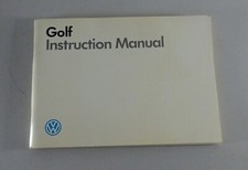 Owner's Manual/Handbook VW