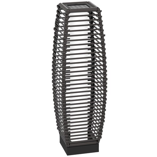Outsunny rattan solar - rattan, floor