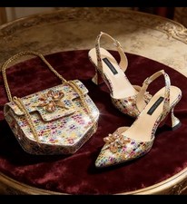 Gold color thin - thin, heels