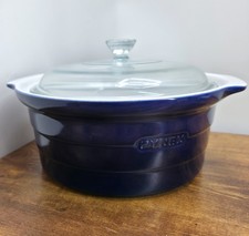 Blue Pyrex 2L Casserole Dish