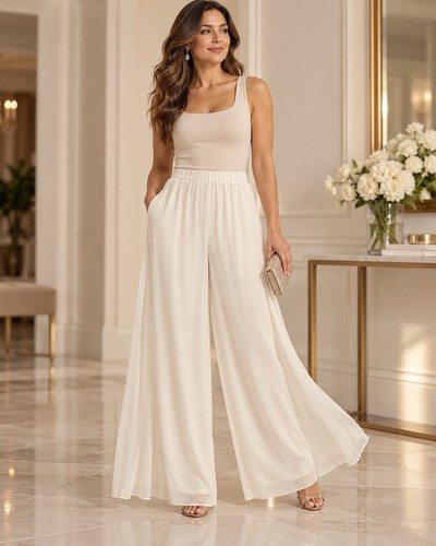 Prelude ivory chiffon - l,