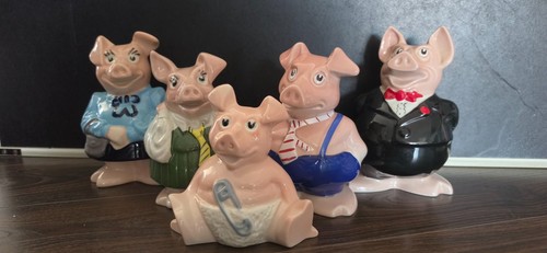 Natwest pigs full - pigs, set