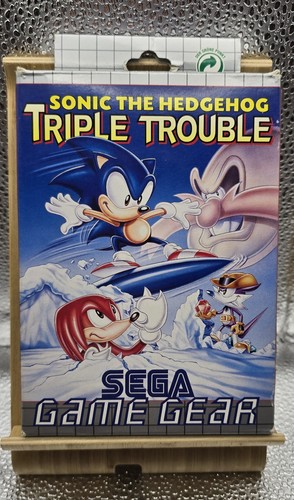 Sega game gear sonic - sega, triple