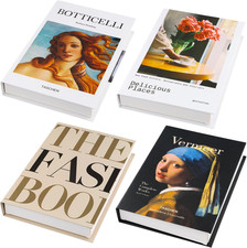 4 PCS Decorative Books for