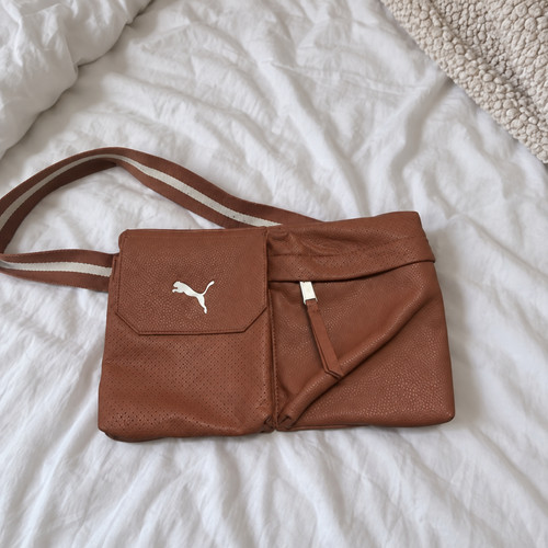 Puma brown faux leather - puma,