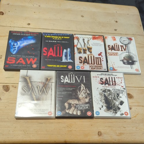 Saw dvd collection bundle - saw,