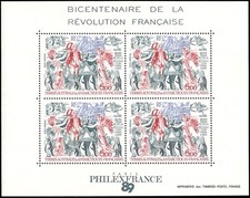 French Southern and Antarctic Territories #C107 MNH S/S - French Revolution