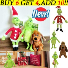 Christmas Grinch Plush Doll
