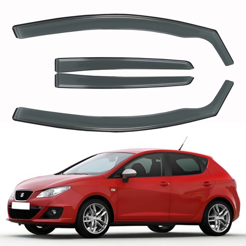 4pcs wind deflectors tinted - wind,
