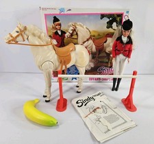 Vintage Sindy Doll With Tiffany Horse Boxed (1989) With Accessories