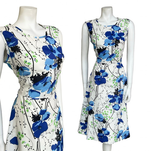 Vtg 60s 70s mod - 70s, blue