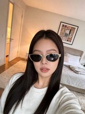 Chanel sunglasses gold - cc,