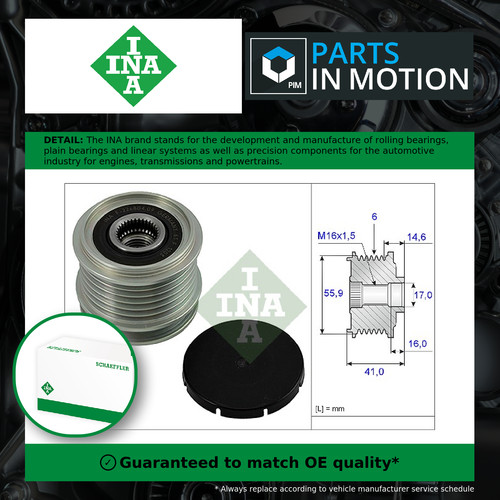 Overrunning alternator pulley - alternator,