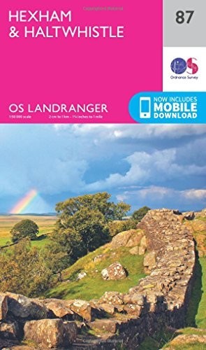 Hexham haltwhistle map - &,