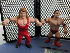 WWE WWF Custom Hasbro the Outsiders Kevin Nash and Scott Hall Wrestling Figures