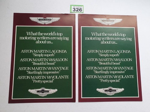 Aston martin full range - aston,