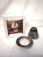 Yankee Candle Small Shade And Tray  Autumn Mosaic