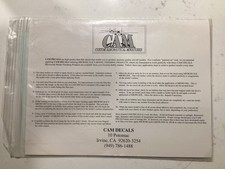 CAM 1/48 Scale McDonnell Douglas FGR.2 Phantom II Decals