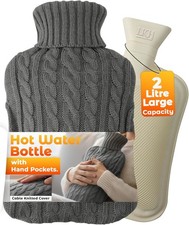 Hot Water Bottle with Pockets