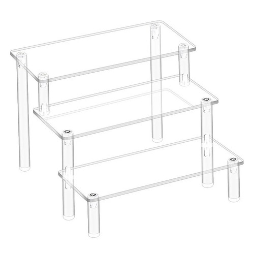 Acrylic riser display shelf - display,