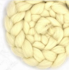 British Lleyn undyed Wool tops for spinning Felting Dyeing knitting