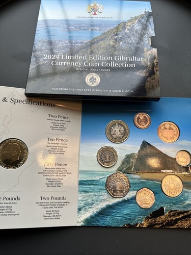 Gibraltar coin set - ,