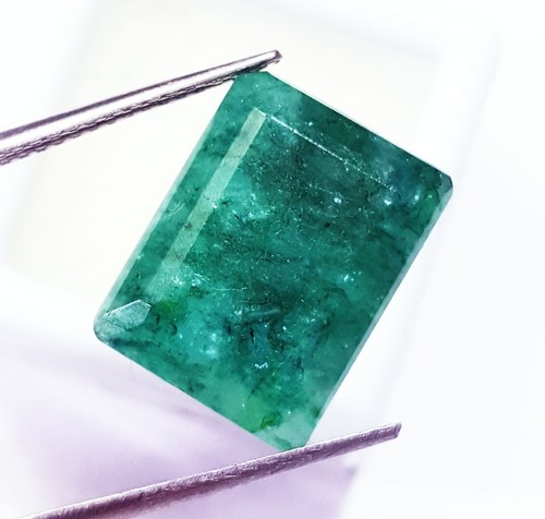 Natural green beryl ct - beryl, 17.50