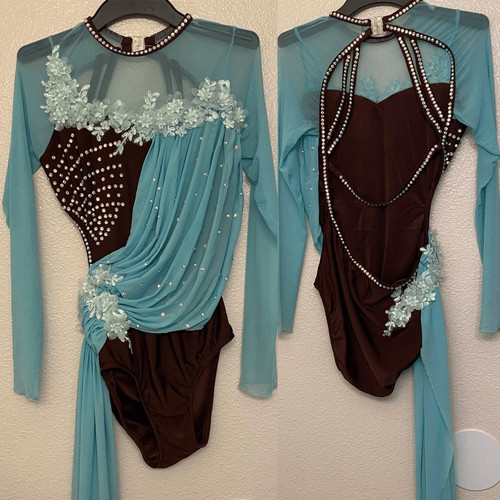 Glamour solo dance costume