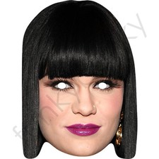 Jessie J Celebrity Card Face Mask - Ready To Wear - Fancy Dress