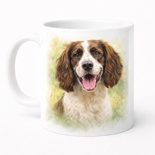 Springer spaniel mug - springer, brew