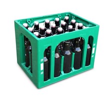 Unbranded plastic bottle crate