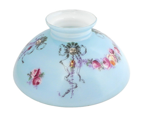 Antique victorian blue glass - antique,