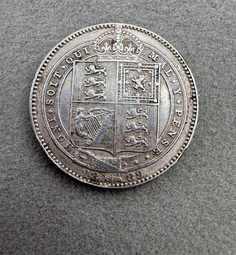 1889 one shilling queen - one,